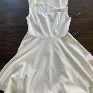 White lulus dress large